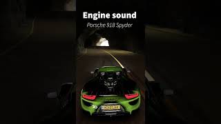 Engine sounds: Porsche 918 Spyder