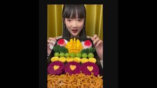 ASMMR, MUKBANG EATING, SATISFYING SOUNDS BEFORE SLEEP