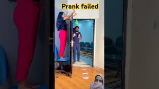 Prank got failed 🤫😔 Bhai ne bht chalaki sy khela#comedy  #trendingshorts # Nabila's Reactions