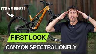 First Look At The New Canyon Spectral:ONfly | A LIGHTWEIGHT E-MTB!