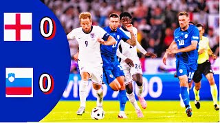 England v Eslovenia |Euro 2024 highlights