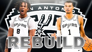 REBUILDING THE SAN ANTONIO SPURS IN NBA 2K25!