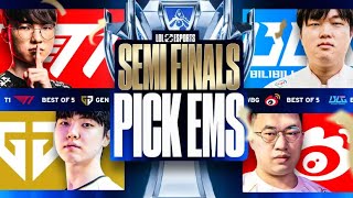 CAEDREL'S SEMIFINALS PICKEMS