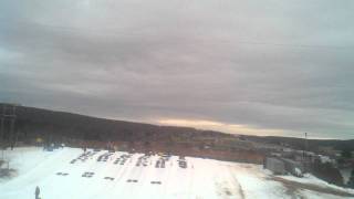 FIRST PERSON view WISP snow tubing at Deep Creek lake, Maryland