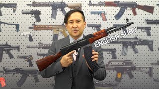 Exclusive: Tokyo Marui AKM Gas Blowback, LCP & Bodyguard 380 NBB Pistols Presentation (English subs)