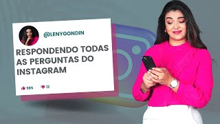 Respondendo perguntas do instagram