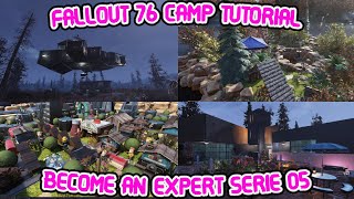 Fallout 76 camp tutorials 05: Creative foundations and 4 Tips and Tricks for your camp