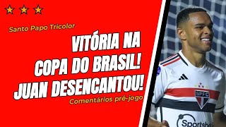 Vitória na Copa do Brasil! Juan desencantou!