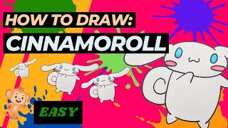 How to Draw: CINNAMOROLL for KIDS | SANRIO