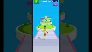 tall man run 3d level - 14 #youtubeshorts #shorts #tallmanrun