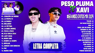 Peso Pluma X Xavi Grandes éxitos Mix 2024 - Mejor Colección De Canciones 2024 (Letra/Lyrics)