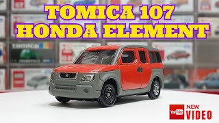 Review Tomica No. 107 Honda Element (トミカ No. 107 Ｈｏｎｄａエレメント)