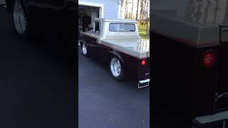 Cold Start & Walk Around  1957 Ford F100 Resto Pickup