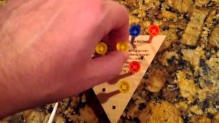 Be A Cracker Barrel Genius - Triangle Game How To