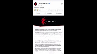 🎮 CD Projekt RED got hacked 🎮