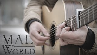 Mad World - Gary Jules (Fingerstyle Guitar Cover by Albert Gyorfi)