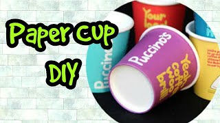 பேப்பர் கப் கிராஃப்ட் (Paper Cup DIY) simple And easy craft