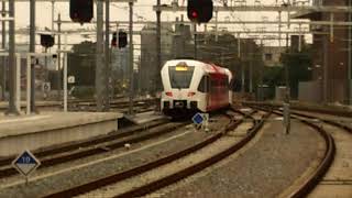 Arriva D-GTW 371 + 264 departing @ Railroad Station Arnhem