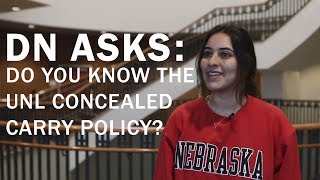 DN Asks: Do you know the UNL concealed carry policy?