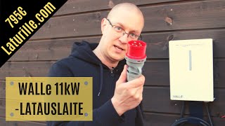 WALLe 11kW  sähköauton-latauslaite, Kotimainen laatu-tuote!