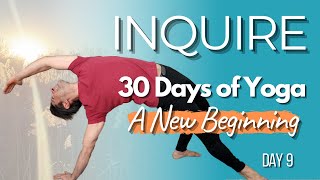 Full Body Yoga Flow to Inquire Within | 30 Day Yoga Challenge - Day 9 | David O Yoga