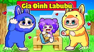 NABEE EM BÉ BẤT NGỜ ĐƯỢC GIA ĐÌNH LABUBU NHẬN NUÔI TRONG MINECRAFT*NABEE LABUBU 😂😋