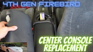 4th gen Firebird Convertible Center Console Lid Replacement