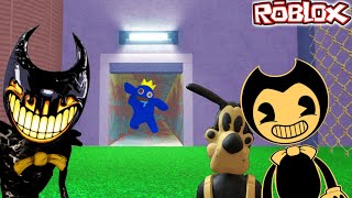 BENDY AND BORIS VS SCARY GAMES! (BATIM Roblox)