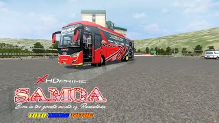 SHARE LIVERY BUSSID SUDIRO TUNGGAL JAYA SAMOA MOD SR2 SINGLE GLA$$