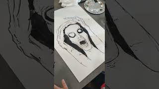 disegno Halloween spaventoso