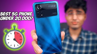 Poco X4 Pro 5G Review UNDER 4 Minutes - ₹20000 Ka Champion?