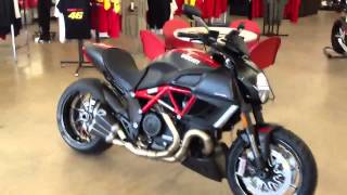 Ducati Diavel Carbon Red with full Termignini and Garmin Na