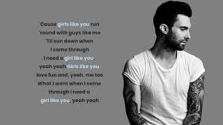 Maroon 5 (ft. Cardi B) - Girls Like You [Lyrics video] | Abshomar