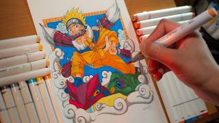 Drawing Naruto Uzumaki | 25 Years of Naruto’s Iconic Journey | 4k #naruto #narutoshippuden