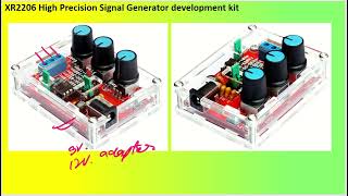 093 Function Generator Sine, Square Triangular waveform XR2206