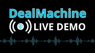 DealMachine Live Demo - Register Now!