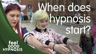 Street Hypnosis tutorial answering how do you know when they are in the hypnosis state