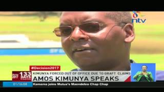 Amos Kimunya on his return to politics  -the former powerful finance minister resurrects