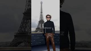 Timothee Chalamet Radiates Handsomeness In Sunglasses In Paris At Dune 2 Release😎😎