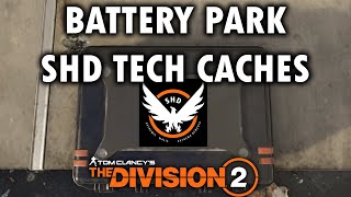 Division 2 - Battery Park - SHD Tech Cache Locations