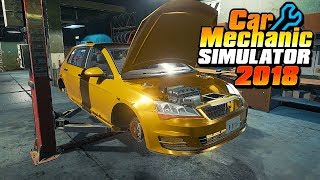 CAR MECHANIC SIMULATOR 2018 - ШКОЛЬНИК УШАТАЛ ТАЧКУ, ЖЕСТЬ !