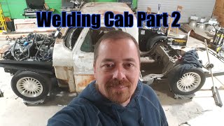 Welding F100 Cab To Crown Vic Part Two