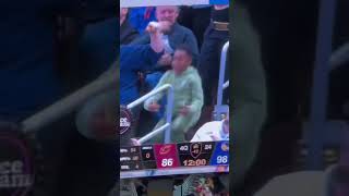 Young king 👑 getting sturdy at Cavs game