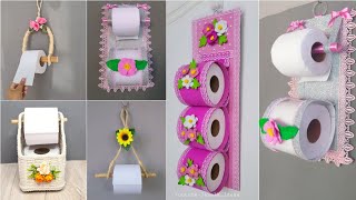 5 Ideas Para Guardar el Papel Higiénico  - Porta Papel Higiênico diy .