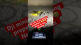 Dji Mini 4 Pro problem (Wrong propellers) #djimini4pro #dronephotography f