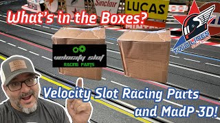 What's in the boxes? A suprise from Velocity Slot Racing Parts and MadP 3D!