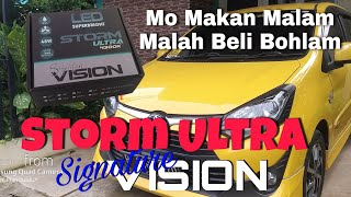 Mo Makan Malam Malah Beli Bohlam, Headlamp LED H11 Storm Ultra Signature Vision Pengganti Novsight