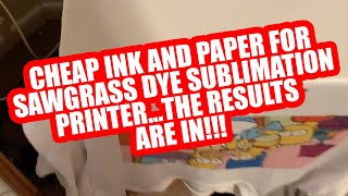 Sawgrass dye sublimation printer