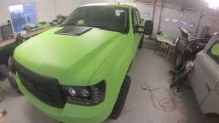 Toxic Green Sierra Vinyl Wrap