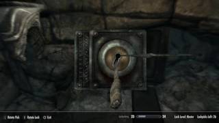 Skyrim - LOCKPICKING EASY GUIDE